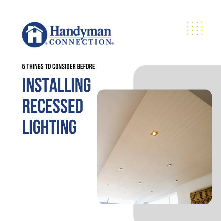 Recessed lighting installation