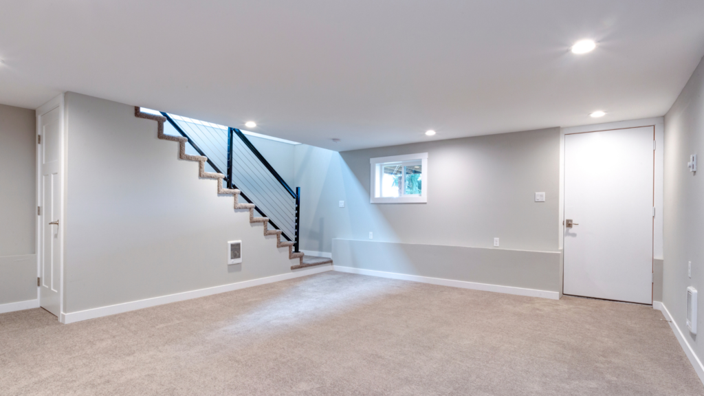 basement remodel completed from Handyman Connection