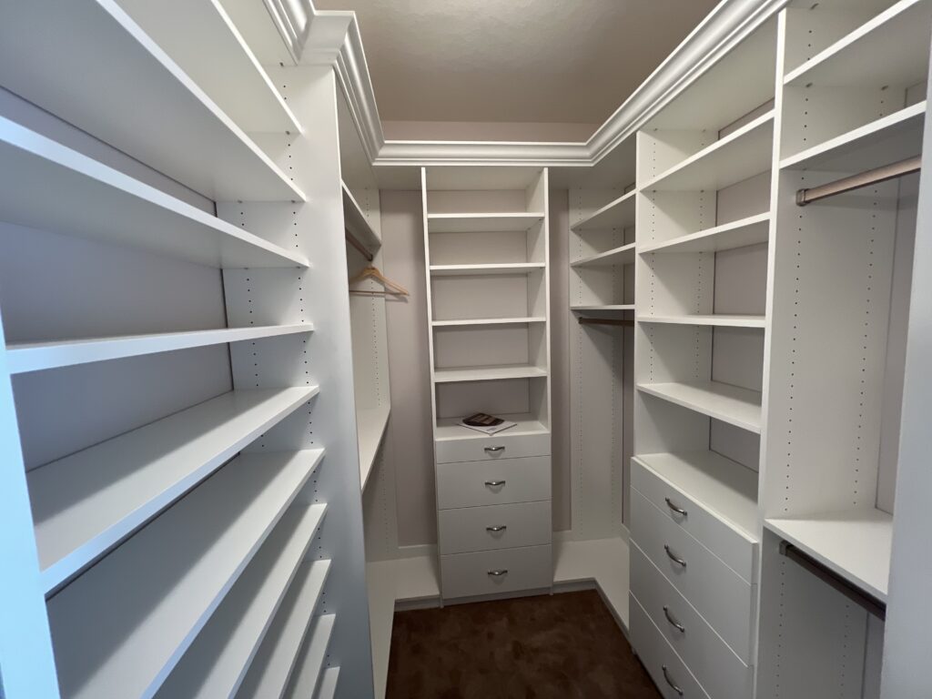 closet shelves in Mount Pleasant, SC