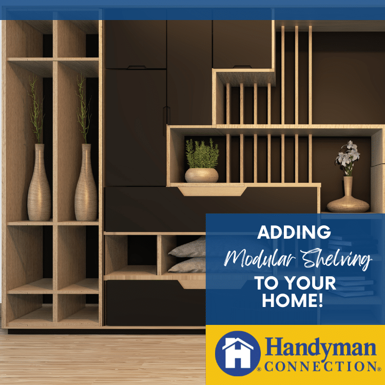Adding modular shelving to your home