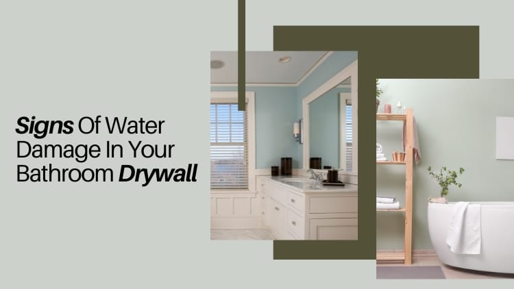 Handyman Saskatoon: Repairing Drywall in Your Bathroom Due to Water Damage