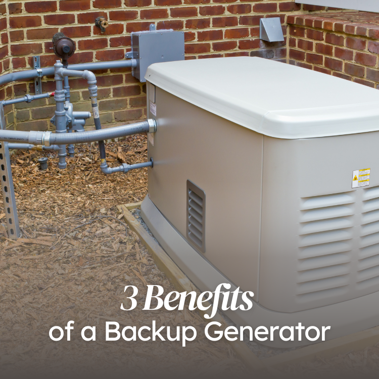 Benefits of backup gernerator